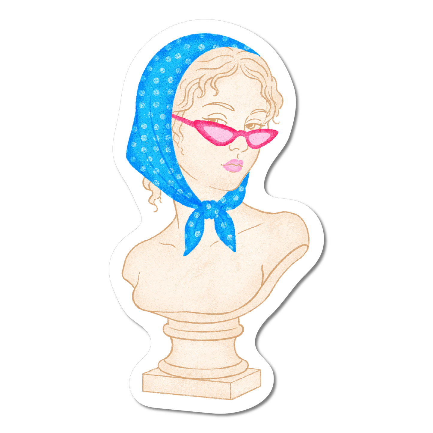 Bella donna vinyl sticker