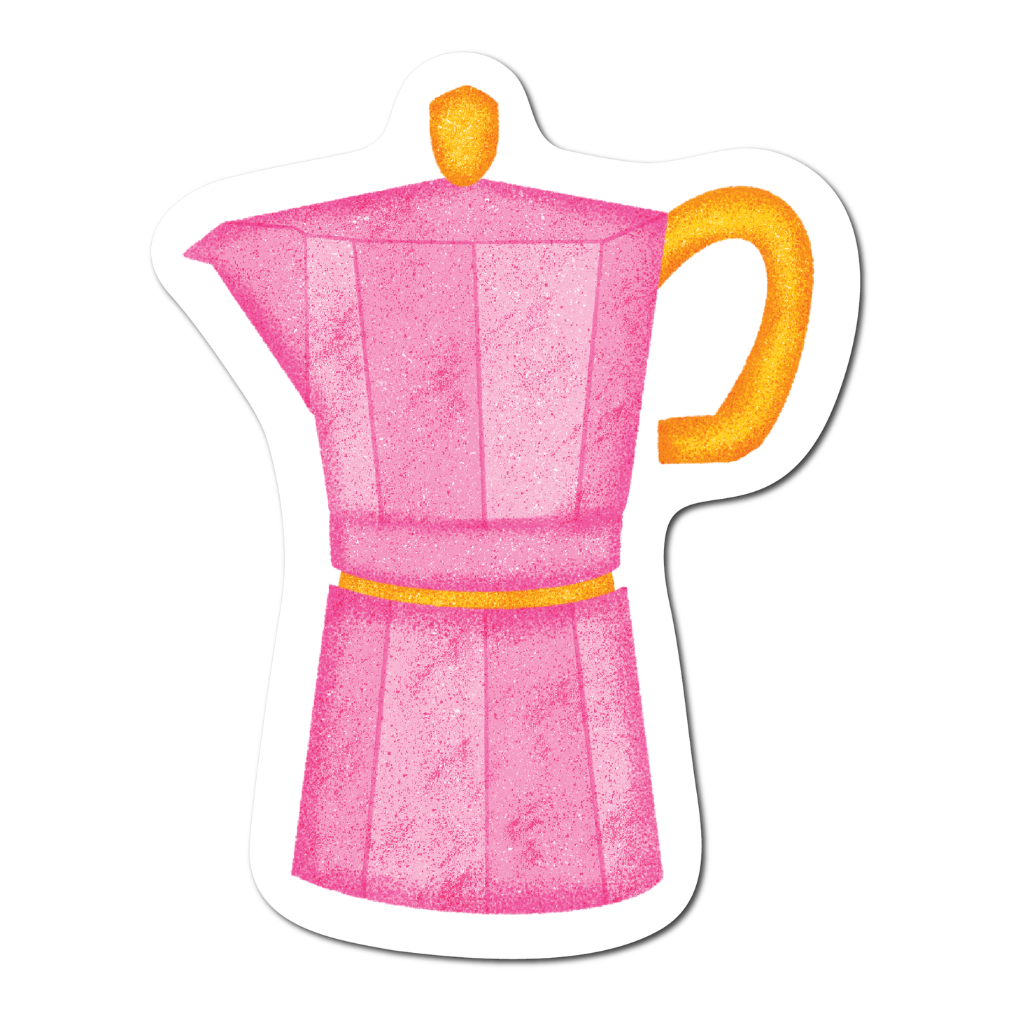Espressopot vinyl sticker